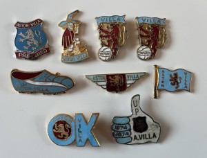 Rare Job Lot 3 Aston Villa FC Football Enamel Pin Badges AEW Coffer DAMAGED  for sale on Ebay