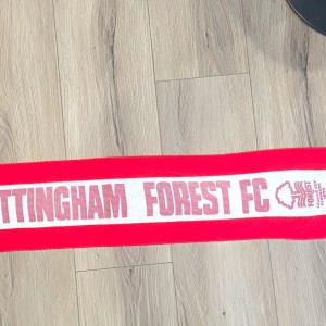 Nottingham Forest FC Red & White Football Scarf - Football Scarves for sale on Ebay