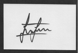 Steve Simonsen - STOKE CITY, EVERTON & RANGERS - Signed 5 x 3 White Card for sale on Ebay