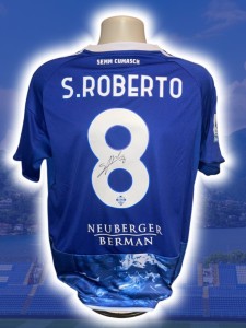 Hand Signed SERGI ROBERTO Como Football Home Shirt - Proof for sale on Ebay