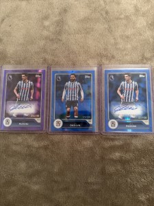 Topps Flagship PL 2026-27 Coventry City Autograph Lot 3 Dasilva Rudoni Auto /150 for sale on Ebay
