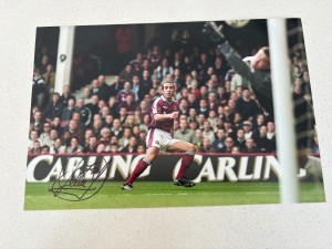 Paolo Di Canio Signed West Ham United Photo West Ham Autograph COA for sale on Ebay