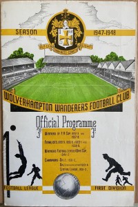 WOLVES Reserves v SHEFFIELD UNITED Reserves, 06/12/1947, CENTRAL LEAGUE, for sale on Ebay