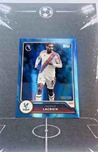 Topps Premier League 2026/27 Maxence Lacroix Crystal Palace #106 Blue /150 for sale on Ebay