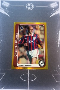 Attilio Lombardo Retro Threads Gold 33/50 Topps Premier League 2026/27 Palace for sale on Ebay