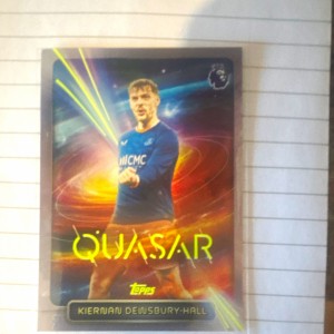 Topps Premier League Quasar Insert QU 7 Kiernan Dewsbury-Hall Everton Card for sale on Ebay