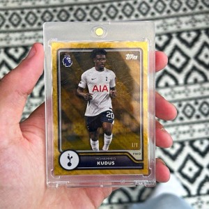 Topps Premier League 26/27 Mohammed Kudus Tottenham Hotspur #257 Parallel /1 for sale on Ebay