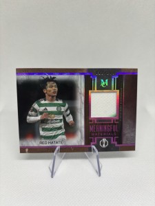 2025/26 Topps Museum Reo Hatate Meaningful Materials Relic /199 Celtic UCC for sale on Ebay
