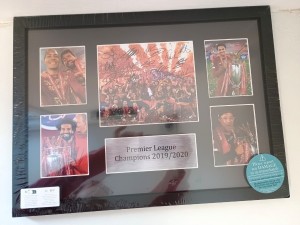 Framed Photo Liverpool FC Premier League Champions 2019/20 Sealed CG W34 for sale on Ebay