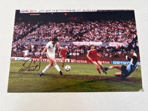 Peter Withe Signed Aston Villa Photo Aston Villa Autograph COA for sale on Ebay