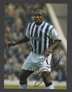 Darren Moore [West Brom] Signed Colour Photo for sale on Ebay