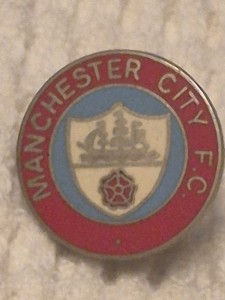 Vintage Manchester City FC Enamel Pin Retro Round Crest 1970s MCFC Maine Rd for sale on Ebay