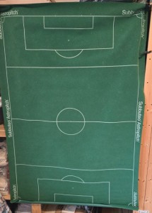 Subbuteo Astropitch Green Football Pitch Playing Mat Surface Collectable Vintage for sale on Ebay