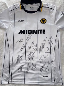 Signed Wolves Squad 26/27 away Shirt Proof   for sale on Ebay