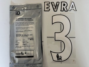 Manchester united shirt EVRA 3 nameset lextra 2007-2008-2009 official 07-13 for sale on Ebay
