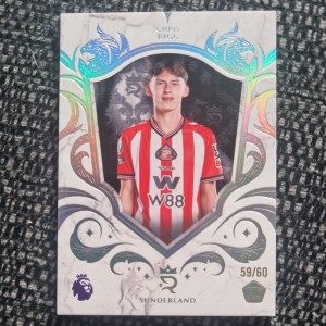 Topps Royalty  Premier League 2026 Chris Rigg #82 RC /60 Sunderland for sale on Ebay