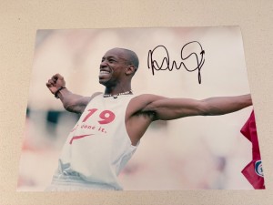 Ian Wright Signed Arsenal Photo Arsenal Autograph COA for sale on Ebay