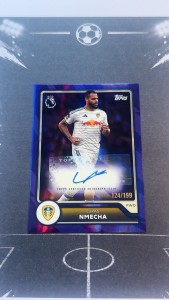 2026-27 Topps Flagship Premier League Lukas Nmecha /199 Auto Purple Leeds #BA-LN for sale on Ebay