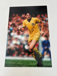 Frank Gray Signed Leeds United Photo Leeds Autograph COA for sale on Ebay