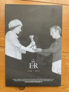 2022 England v Germany:- Nations League. Queen Tribute. for sale on Ebay