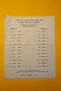 1967/68   CARDIFF CITY RESERVES v NORWICH CITY RESERVES   Football Combination for sale on Ebay