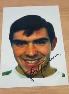 John Gorman Celtic Carlisle Tottenham Etc Genuine Hand Signed 210x295mm Photo for sale on Ebay