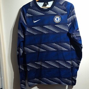 Nike Chelsea Dri-FIT Training Shirt Only Blue Adult S Long Sleeve for sale on Ebay