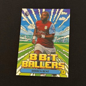 Topps Premier League 2026/27 Darren Bent Aston Villa 8-Bit Ballers #8B 3 for sale on Ebay