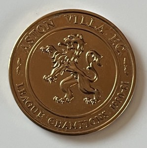 Rare Aston Villa Football League Champions 1980-81 Commemorative Medal/Coin  for sale on Ebay