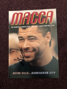 Football programme testimonial Paul McGrath Aston Villa v Birmingham City 1995 for sale on Ebay