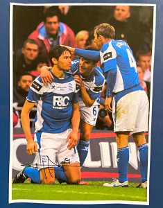 Nikola Zigic- Birmingham City Fc Signed A4 Picture for sale on Ebay