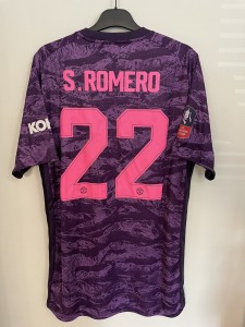 Manchester United Match Issue Romero FA Cup Football Shirt Goalkeeper Kit 19/20 for sale on Ebay