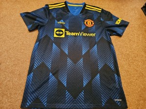 manchester united shirt Size L for sale on Ebay