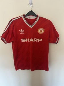 Manchester United 1986/88 Home Shirt. for sale on Ebay