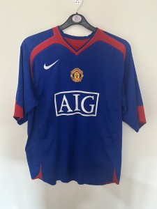 Manchester United 2006/07 Third Shirt.AIG VERSION. for sale on Ebay