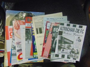Bundle of 30  x English Club Friendlies Programmes Listed (1510-4) for sale on Ebay