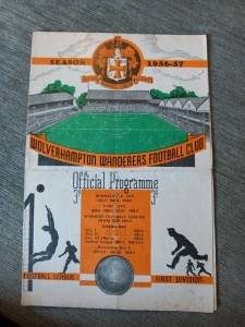56-57 Reserves Wolves v Manchester City programme for sale on Ebay