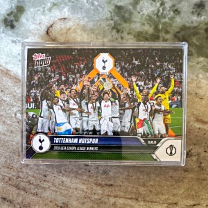 Topps Now Tottenham Hotspur 2025 UEFA Europa League Winners #21.05.25 Card for sale on Ebay