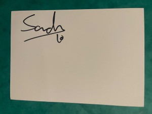 Sacha Feinberg-Mngomezulu Springboks Rugby signed card for sale on Ebay