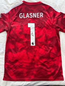 Signed Oliver Glasner Nottingham forest 26/27 Home Shirt Proof  for sale on Ebay