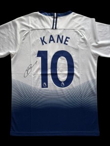 Rare Harry Kane Signed Tottenham Hotspurs Football Shirt for sale on Ebay