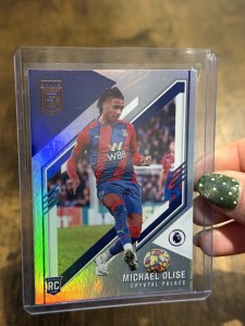 Panini Donruss Elite Premier League Michael Olise Crystal Palace RC Rookie #184 for sale on Ebay
