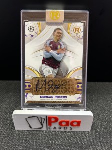 Morgan Rogers Auto /50 - Aston Villa - 2024-25 Topps Reverence UCC for sale on Ebay