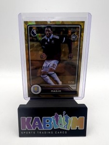Brian Madjo /50 Gold Rookie Topps Flagship Premier League 2026 Aston Villa for sale on Ebay