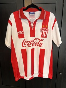 Necaxa 1995 1996 Home Shirt Umbro Football Jersey Vintage Mens Medium for sale on Ebay