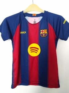 Barcelona Home Football Shirt Kids Size 8 Lamine Yamal 10 Blue Short Sleeve for sale on Ebay