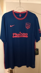Atletico Madrid Away Shirt Short Sleeve  2020/21Nike 3XL XXXL Spain BNWT  for sale on Ebay