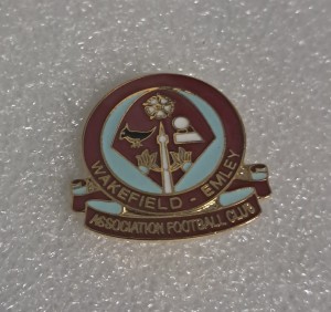 WAKEFIELD AND EMLEY FC BADGE for sale on Ebay