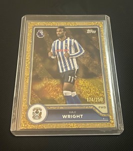 Topps Premier League Haji Wright Coventry City 26/27 #272 174/250 Parallel for sale on Ebay