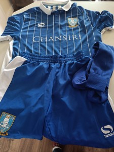 Sheffield Wednesday Mens Kit Of Shirt, Shorts And Socks Size M/L for sale on Ebay